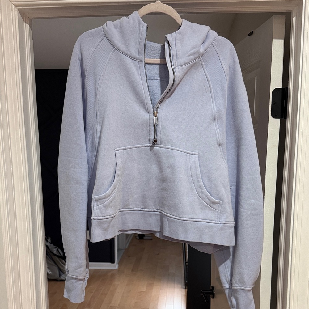 lululemon athletica Light Blue Hoodie